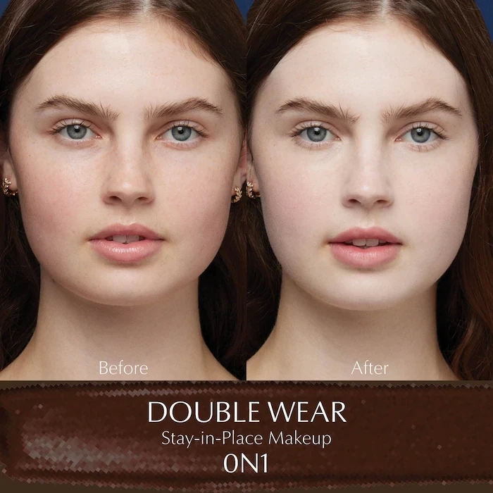 ESTEE LAUDER - Double Wear Stay-in-Place Foundation | 0N1 Alabaster - lightest with neutral undertones