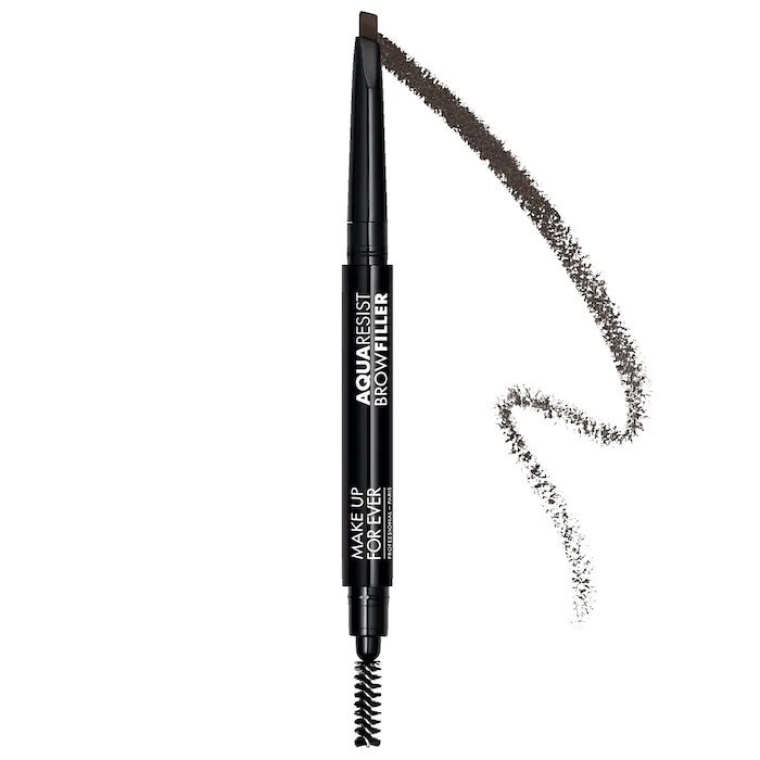 Make Up For Ever - Aqua Resist Waterproof Eyebrow Filler Pencil | 50 Black Brown  