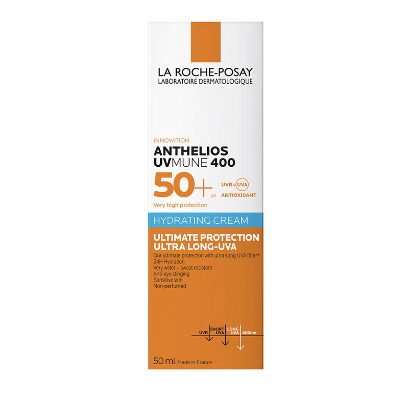 LA ROCHE-POSAY - Anthelios Uvmune 400 Hydrating Cream SPF50+ Sun Cream | 50 mL
