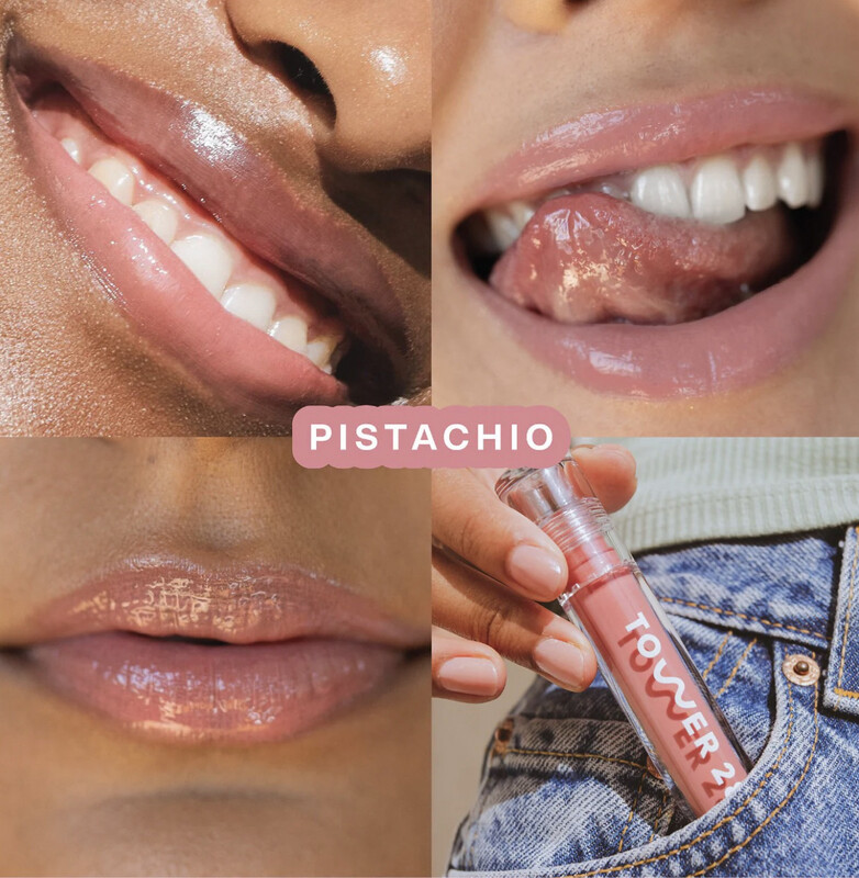 Tower 28 - ShineOn Lip Jelly | Pistachio - semi-sheer, milky nude pink