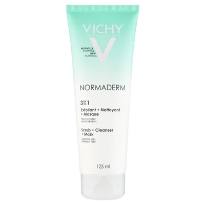 VICHY - Normaderm 3 In 1 Scrub + Cleanser + Mask