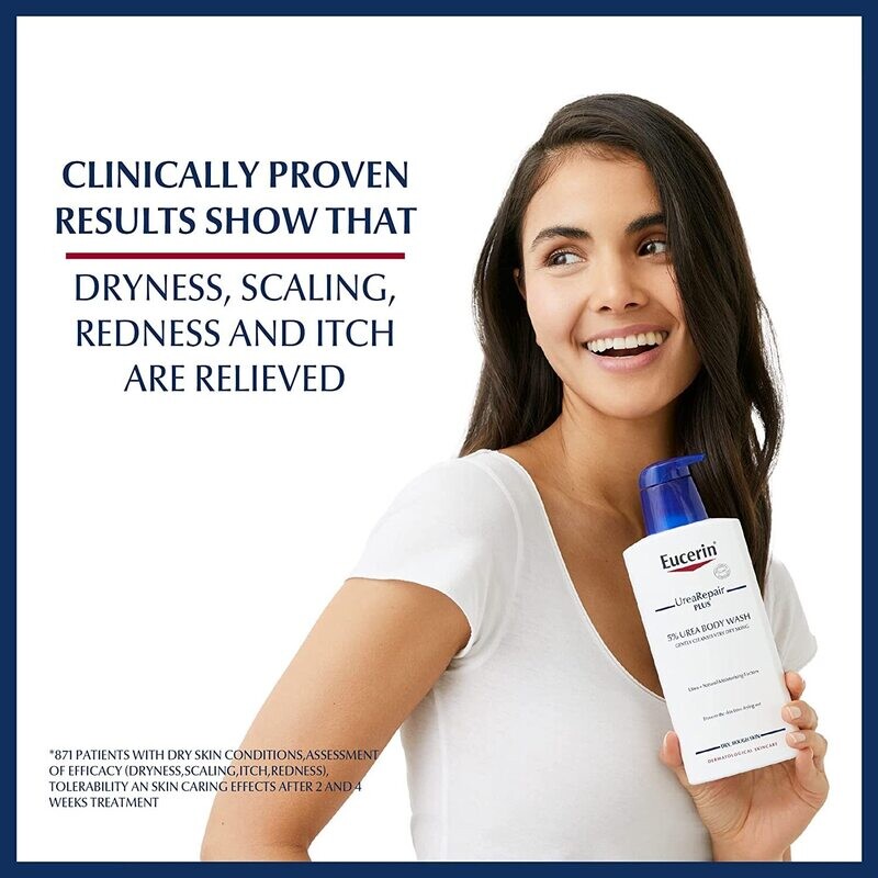 EUCERIN - Urea Repair Plus 5% Urea Body Wash - Very Dry Rough Skin | 400 mL