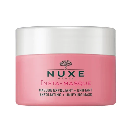NUXE - Insta-Masque Exfoliating + Unifying Mask - Rose and Macadamia for All Skin Types Even Sensitive