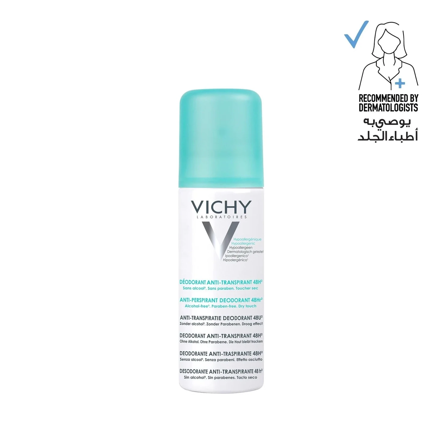 VICHY - Anti-Perspirant Deodorant 48H - Dry Touch - Aerosol