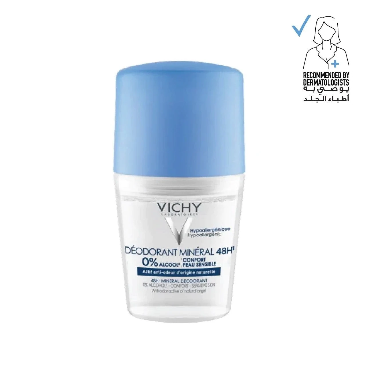 VICHY - 48H Mineral Deordorant Roll-On