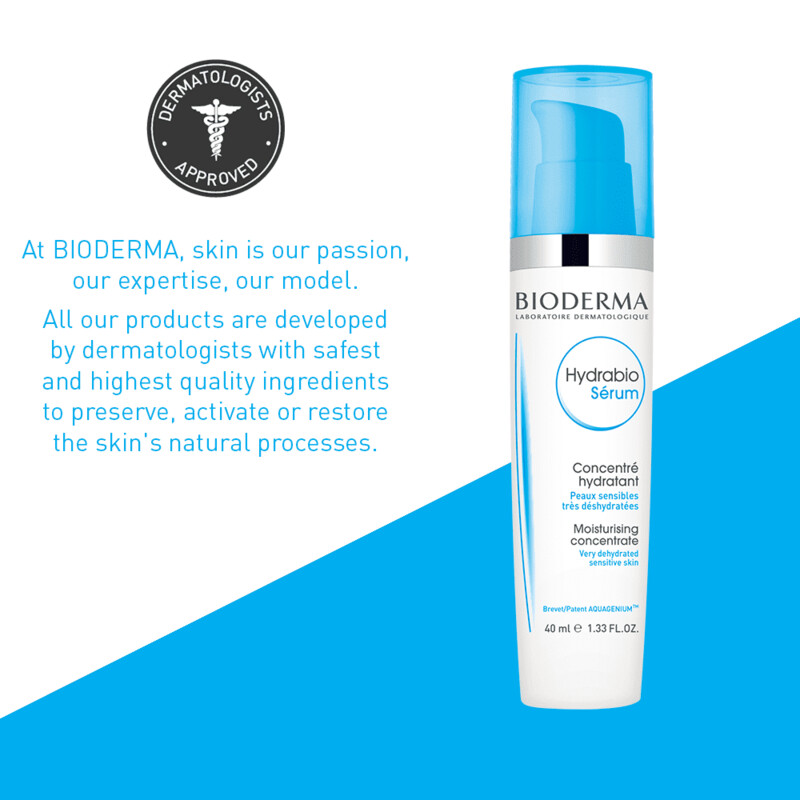 BIODERMA - Hydrabio Sérum - Moisturising Concentrate for Very Dehydrated Sensitive Skin