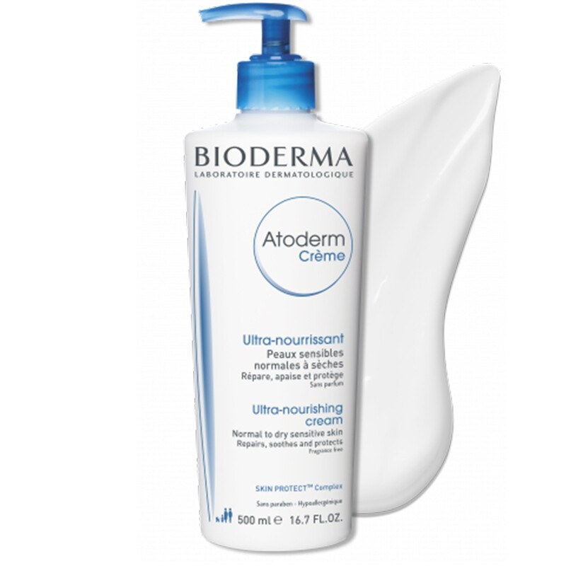 BIODERMA - Atoderm Crème - Ultra-Nourishing Cream for Normal to Dry Sensitive Skin | 500 mL