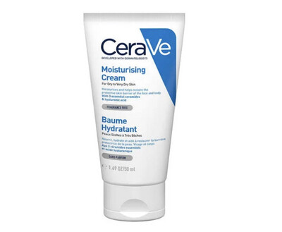 CeraVe - Moisturising Cream For Dry to Very Dry Skin Travel Size | 50 mL