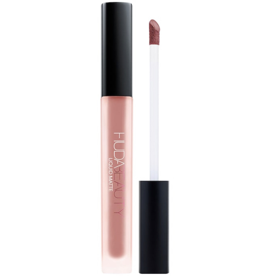 Huda Beauty - Liquid Matte Ultra-Comfort Transfer-proof Lipstick | Sweet Talker - pink brown