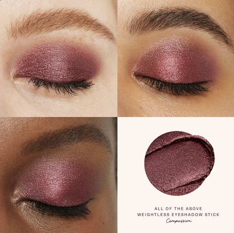 Rare Beauty - All of the Above Weightless Eyeshadow Stick | Compassion - burgundy