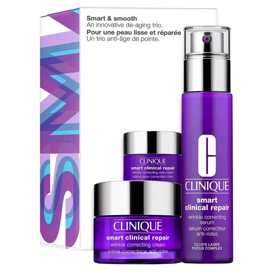 CLINIQUE - Smart & Smooth: An Innovative De-Aging Trio 