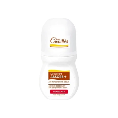ROGE CAVAILLES - Deodorant ABSORB+ 48H Men Deodorant Anti- Transpiration & Odors 48H | 50 mL
