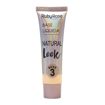 Ruby Rose - Natural Look Liquid Foundation | Beige 3