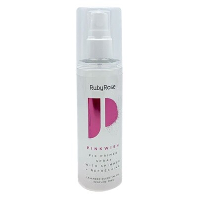 Ruby Rose - Pink Wish | Fix Primer Spray With Shimmer + Refreshing