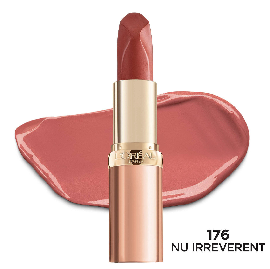 L&#39;ORÉAL PARIS - Les Nus by Color Riche Intense Nude Lipstick | 176 Nu Irreverent