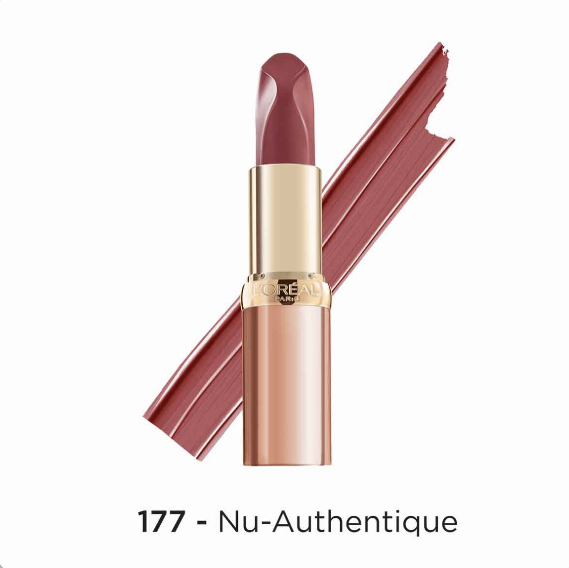 L&#39;ORÉAL PARIS - Les Nus by Color Riche Intense Nude Lipstick | 177 Nu Authentique