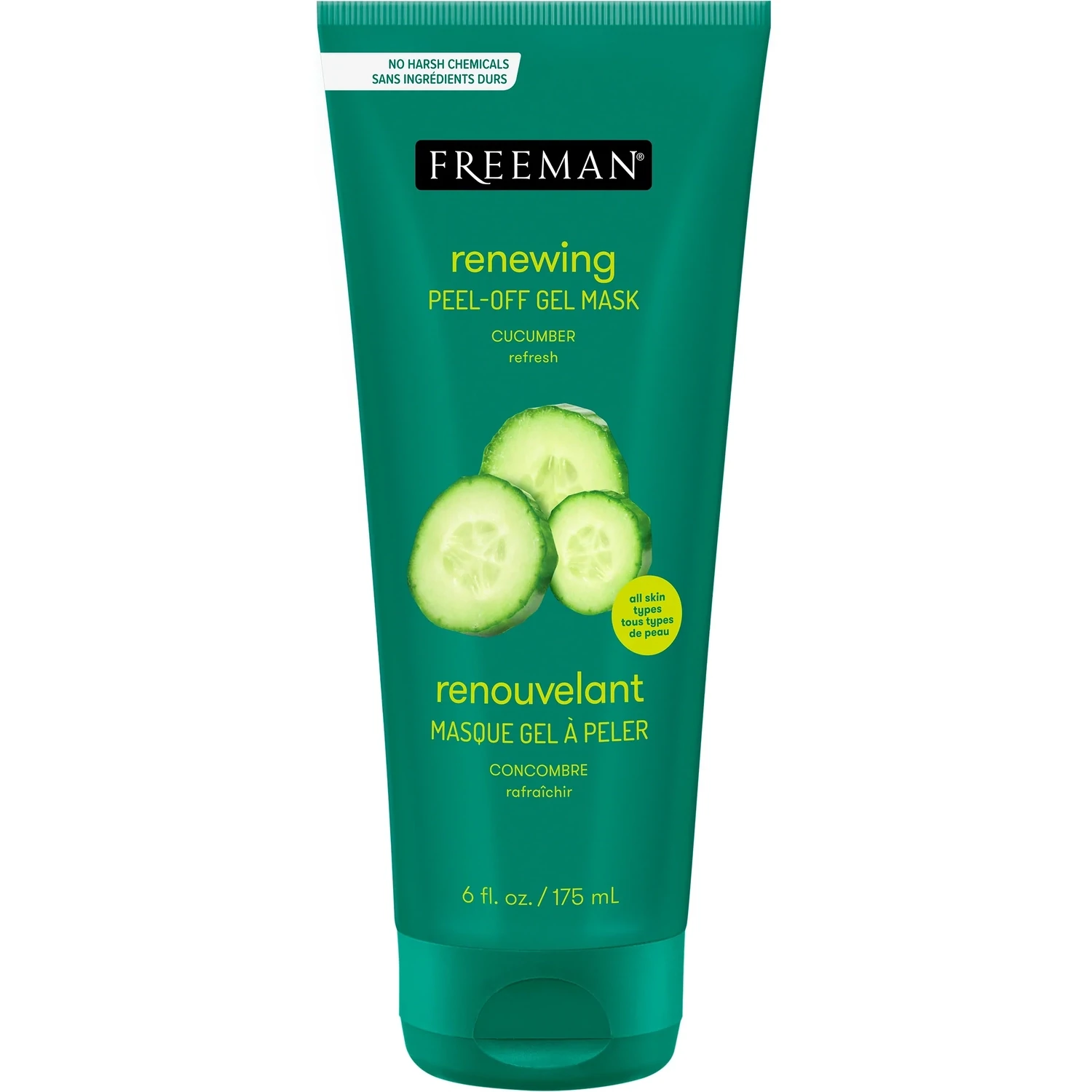 FREEMAN - Renewing Peel-Off Gel Mask | Cucumber