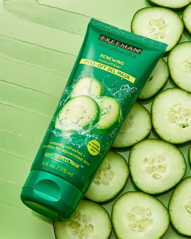 FREEMAN - Renewing Peel-Off Gel Mask | Cucumber