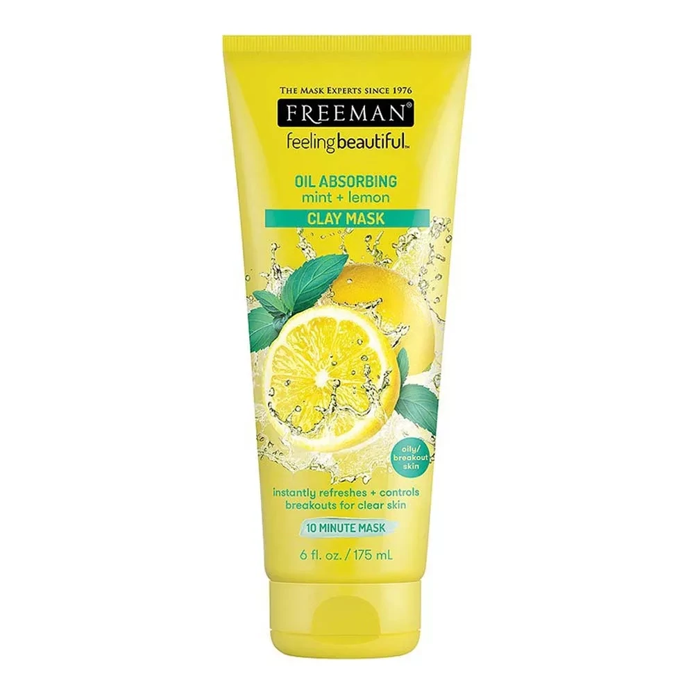 FREEMAN - Oil Absorbing Clay Mask | Mint + Lemon