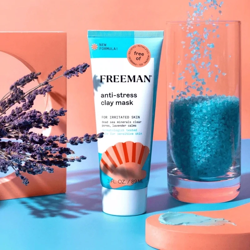 FREEMAN - Anti-stress Clay Mask | For Irritated Skin