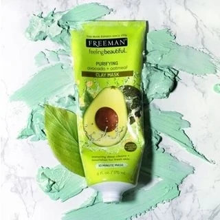 FREEMAN - Purifying Face Clay Mask | Avocado + Oatmeal