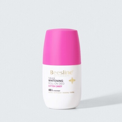 BEESLINE - Whitening Roll-On Deo | Cotton Candy 50 mL