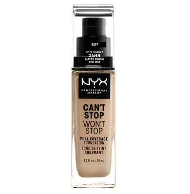 NYX - Can’t Stop Won’t Stop Foundation | 10 Buff