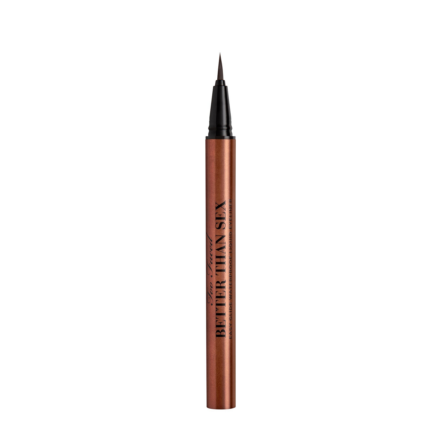 Too Faced - Better Than Sex Easy Glide Waterproof Liquid Eyeliner | Chocolate - chocolate brown