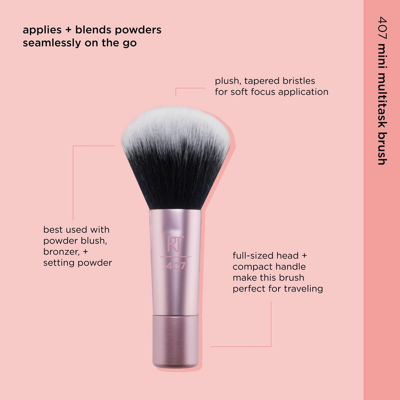 Real Techniques - Mini Multitask For blush + bronzer | RT 407