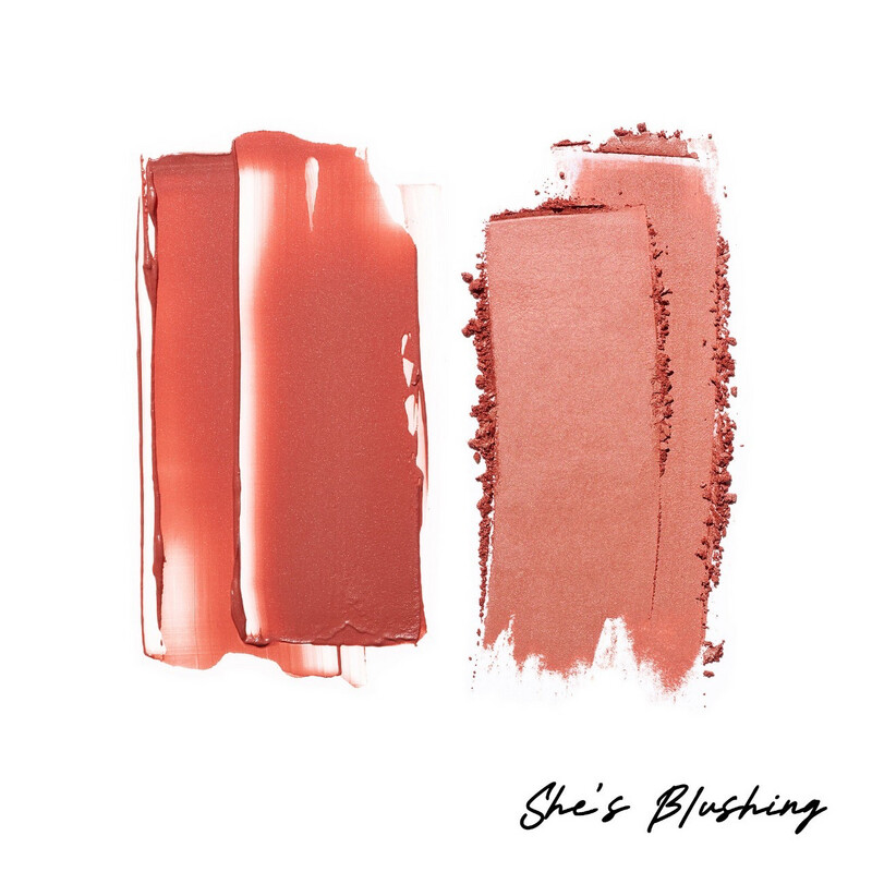 Patrick Ta - Major Headlines - Double-Take Creme &amp; Powder Blush Duo  | She's Blushing (rosy nude)