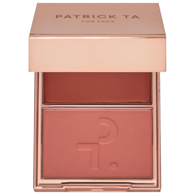 Patrick Ta - Major Headlines - Double-Take Creme &amp; Powder Blush Duo  | She&#39;s Blushing (rosy nude)