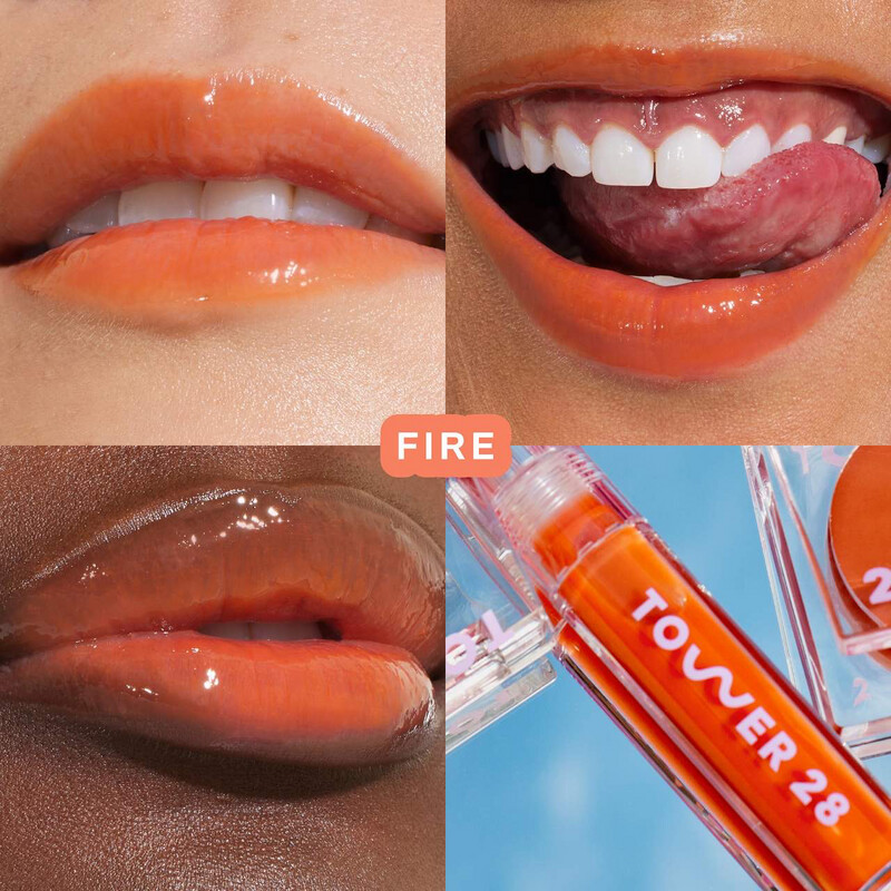 Tower 28 - ShineOn Lip Jelly | Fire - sheer orange