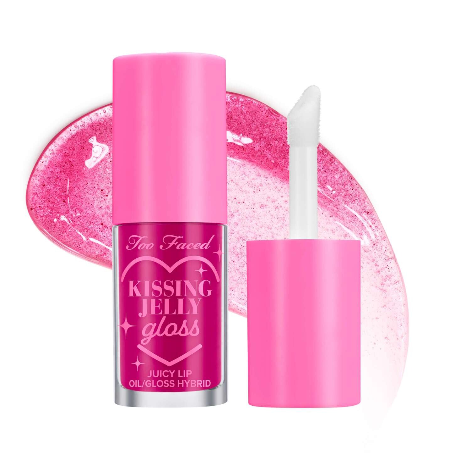 Too Faced - Kissing Jelly Lip Oil Gloss | Raspberry