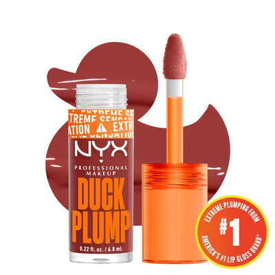NYX - Duck Plump High Pigment Plumping Lip Gloss | Brick of Time