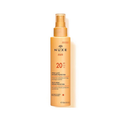 NUXE - Sun Milky Spray for Face & Body Medium Protection SPF20
