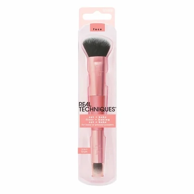 Real Techniques - Set And Bake Dual Ended Makeup Brush RT 233 + RT 234