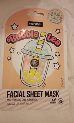 Sence - Buble Tea Face Sheet Mask