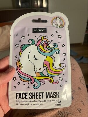 Sence - Face Sheet Mask with cucumber juice