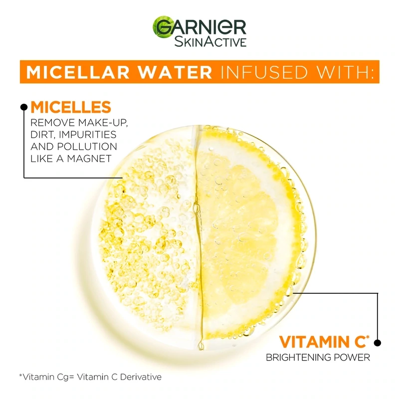 Garnier - SkinActive Micellar Cleansing Water Viatmin C | 100 mL