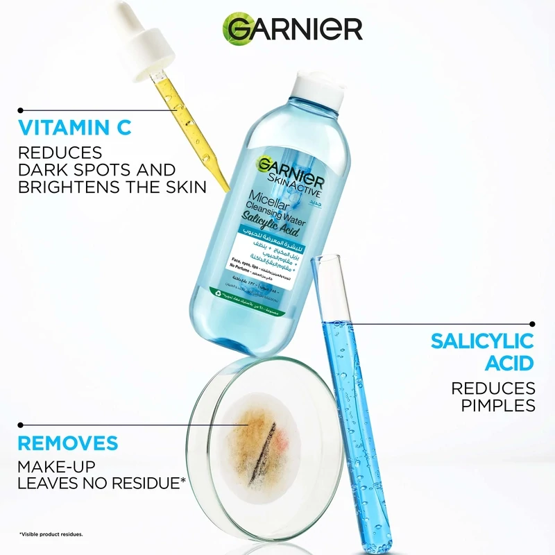 Garnier - SkinActive Micellar Water Salicylic Acid | 400 mL