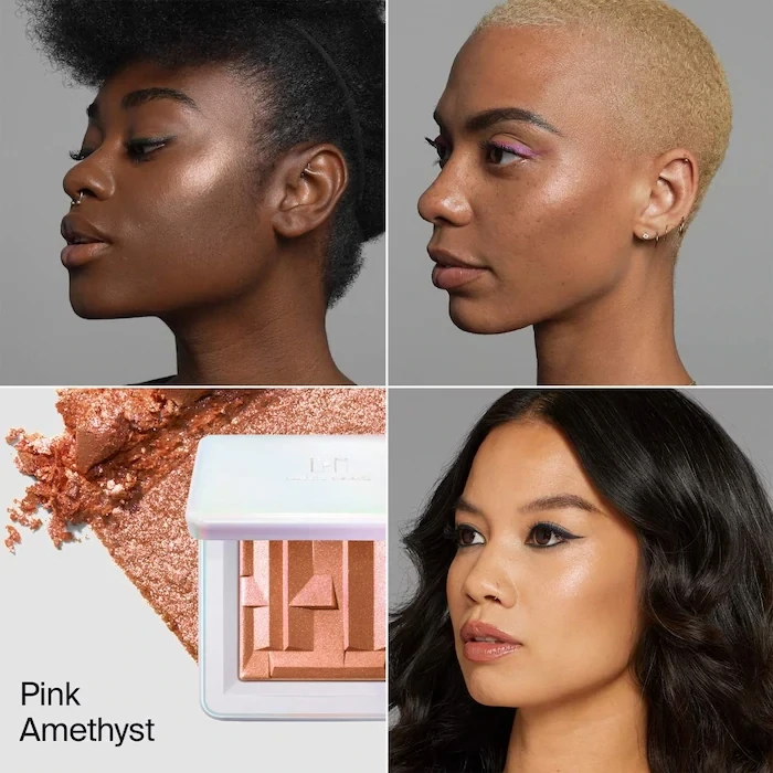 HAUS LABS by Lady Gaga - Bio Radiant Gel Powder Highlighter Powder | Pink Amethyst