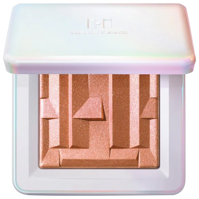 HAUS LABS by Lady Gaga - Bio Radiant Gel Powder Highlighter Powder | Pink Amethyst