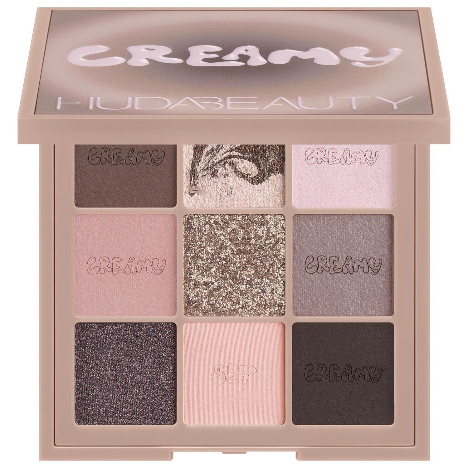 Huda Beauty - Creamy Obsessions Eyeshadow Palette | Greige
