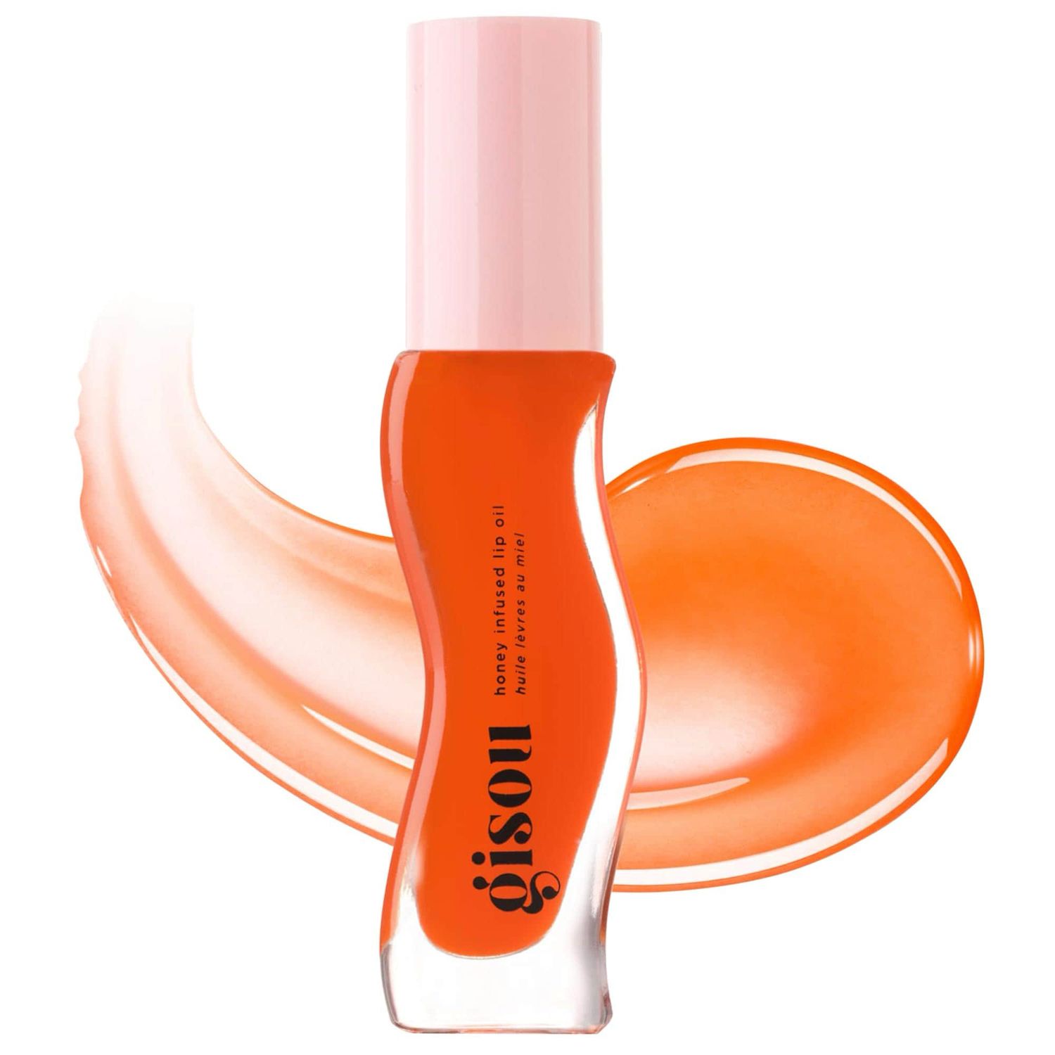 Gisou - Honey Infused Hydrating Lip Oil | Mango Passion Punch - Sheer Hot Coral