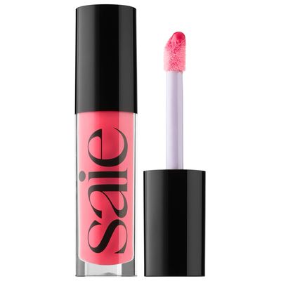 Saie - Glossybounce™ High-Shine Hydrating Lip Gloss Oil | Play - bright pink