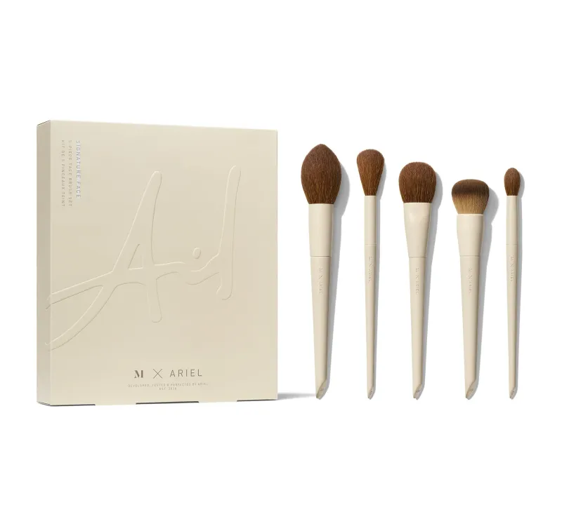 MORPHE x ARIEL Signature Face 5-Piece Face Brush Set