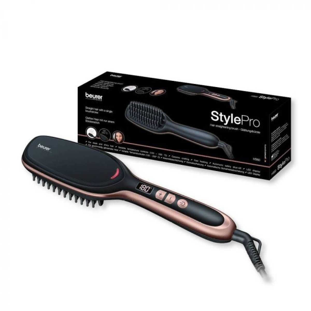 BEURER - Hair Straightening Brush | HS 60