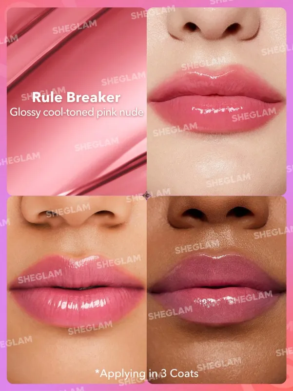 SHEGLAM - Mirror Kiss High Shine | Rule Breaker