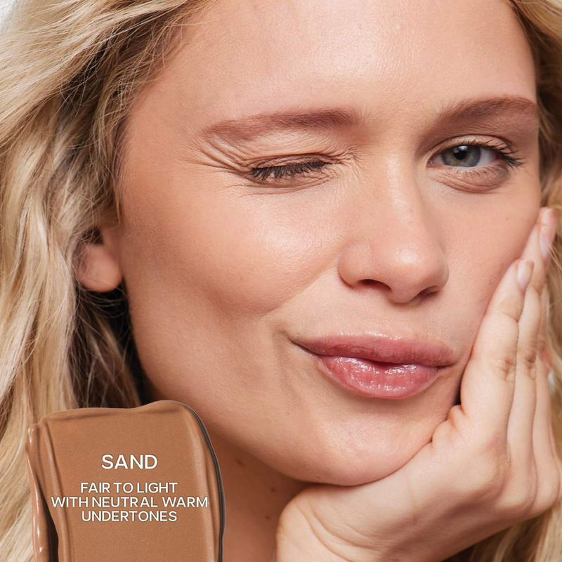Saie - Dew Bronze Soft-Focus Liquid Bronzer | Sand - fair to light with neutral-warm undertones