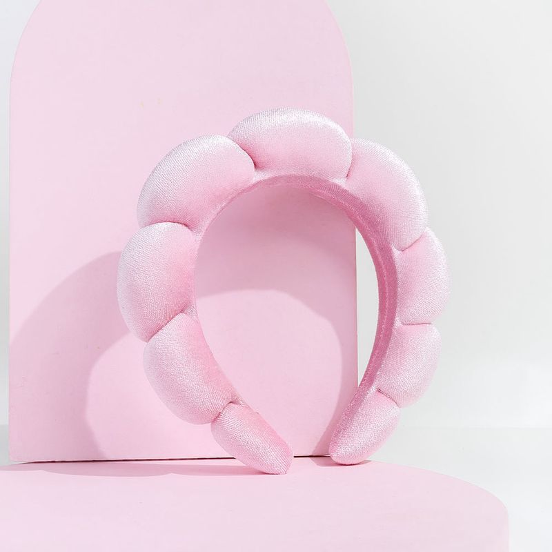 Cloud Velvet Hair Band | Pink